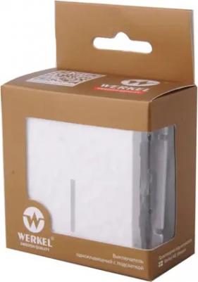 Встраиваемый выключатель одноклавишный с подсветкой Hammer W1210101 белый IP20 – фото 8