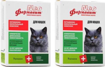 Витаминно-минеральный комплекс Фармавит Neо для кошек (60 таб.) – фото 3