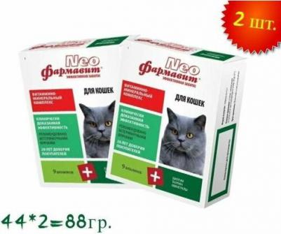 Витаминно-минеральный комплекс Фармавит Neо для кошек (60 таб.) – фото 6