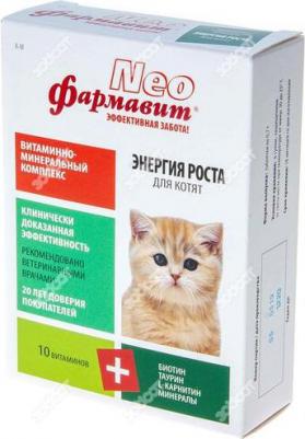Витаминно-минеральный комплекс Фармавит Neо Энергия роста для котят – фото 1