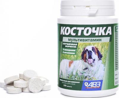Косточка минерально-витаминная добавка для собак, мультивитамин – фото 4