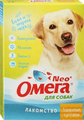 Витаминное лакомство для собак Омега Neo+ «Здоровые суставы» с глюкозамином и коллагеном – фото 1