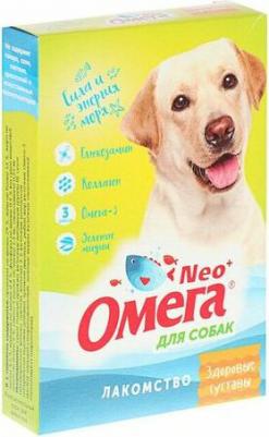 Витаминное лакомство для собак Омега Neo+ «Здоровые суставы» с глюкозамином и коллагеном – фото 4