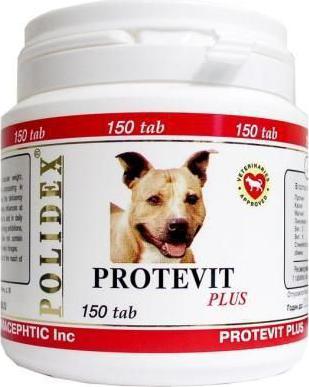 Витаминный комплекс для собак Protevit Plus, для роста мышечной ткани 500таб – фото 2