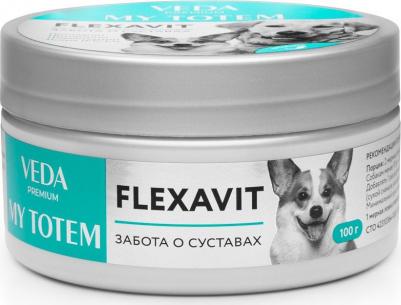 My Totem Flexavit для суставов для собак банка, 100 гр – фото 1