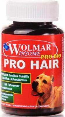 Витамины для щенков и собак Bio Pro Hair для кожи и шерсти 180таб