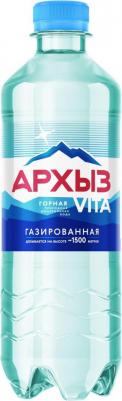 Вода минеральная газированная 0.5 л (12 штук в упаковке) – фото 10