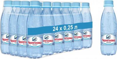 Вода питьевая вкусная артезианская негазированная,0,25 л по 24 шт