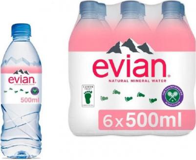 Вода минеральная негазированная 0,5л (6 штук в упаковке) – фото 1