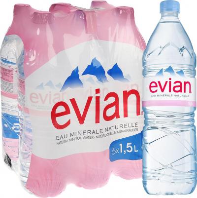 Вода минеральная негазированная 1.5 л (6 штук в упаковке) – фото 1