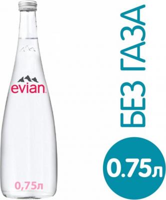 Вода минеральная столовая негазированная 750мл (упаковка 6 шт.)