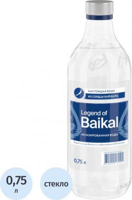 Вода 0.75 литра, без газа, стекло, 6 шт. в уп