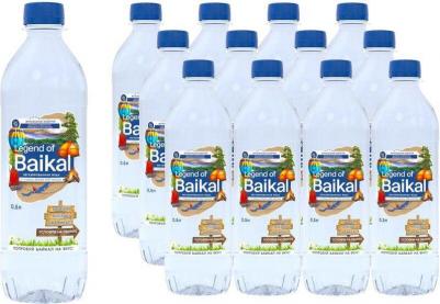 Вода питьевая глубинная негазированная, пластик, 12 шт. по 0,5 л