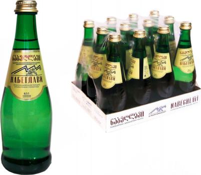 Вода минеральная газированная 0.5 л (12 штук в упаковке)