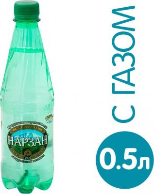 Вода минеральная природная газированная 0.5 л – фото 2