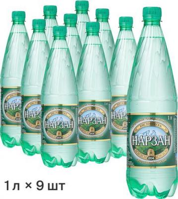 Вода минеральная Золотой газированная 1 л (9 штук в упаковке) – фото 2