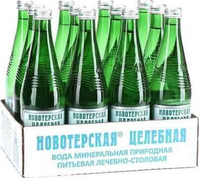 Вода Целебная минеральная лечебно-столовая газированная 500мл 4601557000015 – фото 5