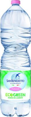 Вода EcoGreen Naturale минеральная негазированная 2л – фото 5