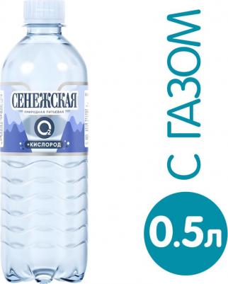 Вода минеральная с газом, 500 мл – фото 2