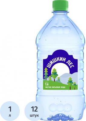 Вода питьевая негазированная 1 л (12 штук в упаковке) – фото 6