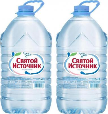Вода питьевая негазированная 5 литров (2 штуки в упаковке) – фото 3