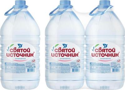 Вода питьевая негазированная 5 литров (2 штуки в упаковке) – фото 4