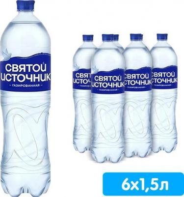 вода природная питьевая газированная, 1,5 л – фото 15