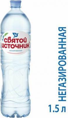 вода природная питьевая негазированная, 1,5 л – фото 1