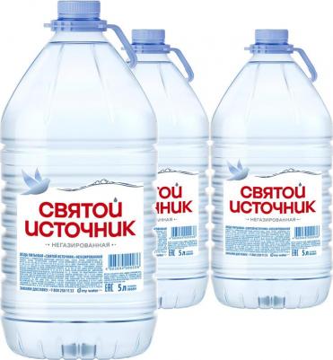 вода природная питьевая негазированная, 5 л
