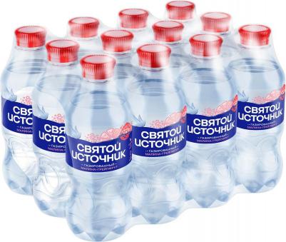 Вода с ароматом малины и грейпфрута 0,33 литра, газ, пэт, 12 шт. в уп – фото 6