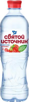 Вода со вкусом клубники негазированная 500мл – фото 4
