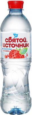 Вода со вкусом клубники негазированная 500мл – фото 8