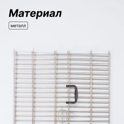 Вольер c дверью для собак и кошек, 6 панелей, 61х61 см – фото 3