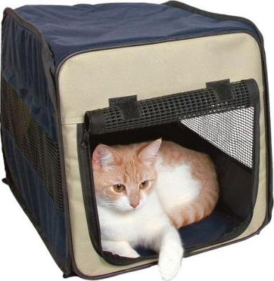 Тканевая клетка складная Tcamp, складная, черный 45x66x48см – фото 4