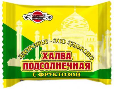 Халва Подсолнечная с фруктозой 180г