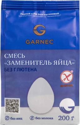 Смесь сухая Заменитель яйца без глютена, 200г