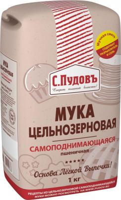 Мука цельнозерновая 1 кг