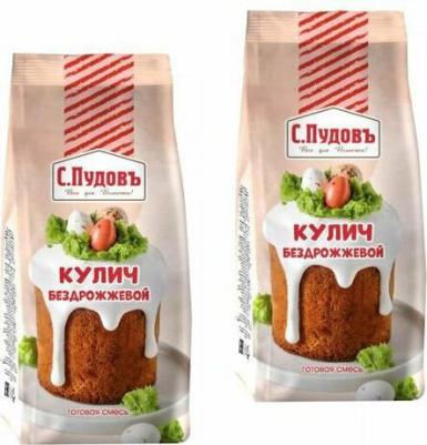 смесь для выпечки кулича бездрожжевой 400г. 5 упаковок – фото 3