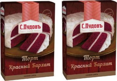 Смесь для выпечки Торт Красный Бархат 400г – фото 7