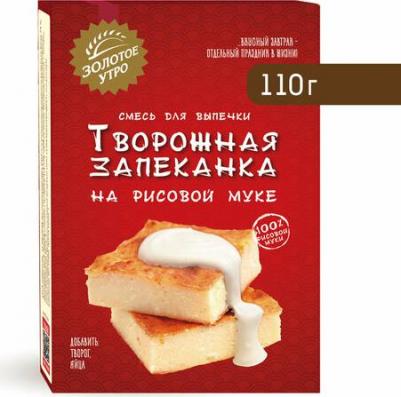 Творожная запеканка на рисовой муке, 110 г – фото 1