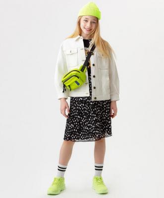 Юбка детская 123BBGJC61010804 черный, 134