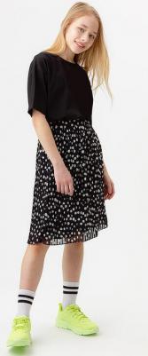 Юбка детская 123BBGJC61010804 черный, 140 – фото 2