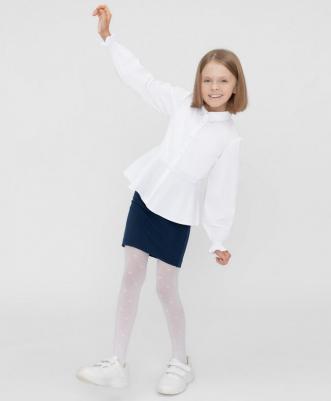 Юбка детская 222BBGS55011000 цв. синий р. 122 – фото 4