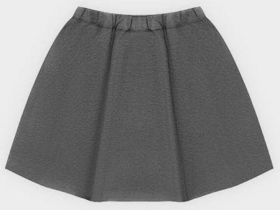 Юбка детская 222BBGS55020100 цв. серый р. 170 – фото 2