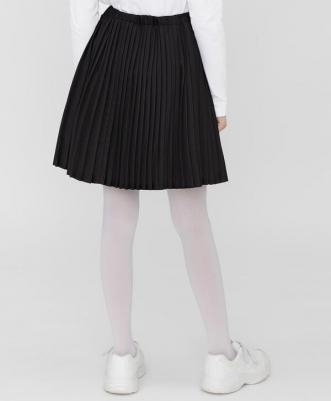 Юбка детская 222BBGS61020800 цв. черный р. 170 – фото 4