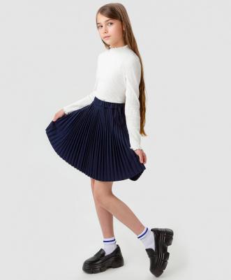 Юбка детская 223BBGS61021000 синий, 128 – фото 4