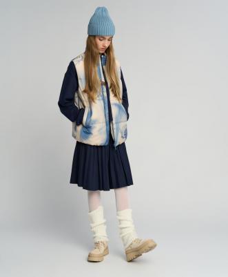 Юбка детская 224BBGS61031000, синий, 146 – фото 2