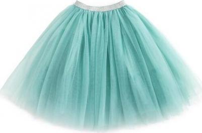 Юбка-пачка зелёная для девочки (134) – фото 1