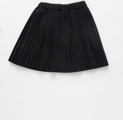 Юбка плиссированная черная (140) – фото 1