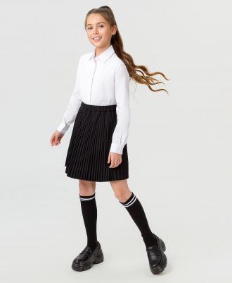 Юбка плиссированная черная (152) – фото 5